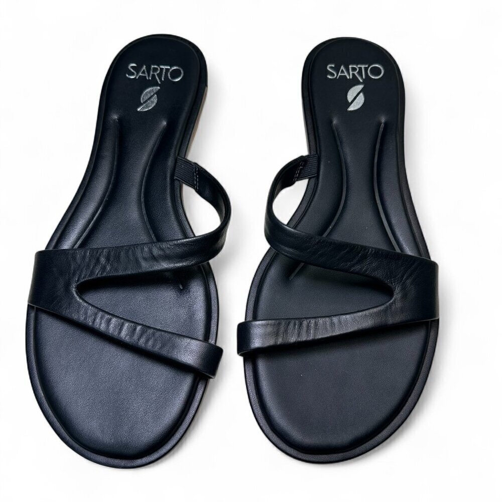 SARTO Women's Black Gwyneth Slide Sandals, Size 8.5 M, NWOB - Picture 6 of 12